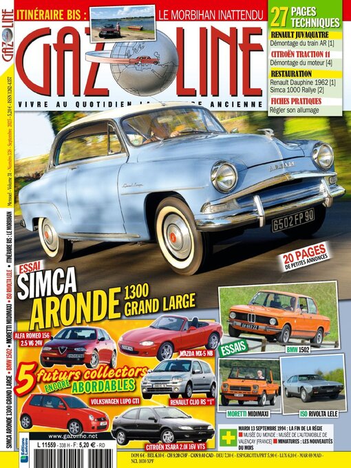 Title details for Gazoline by Editions Lariviere SAS - Available